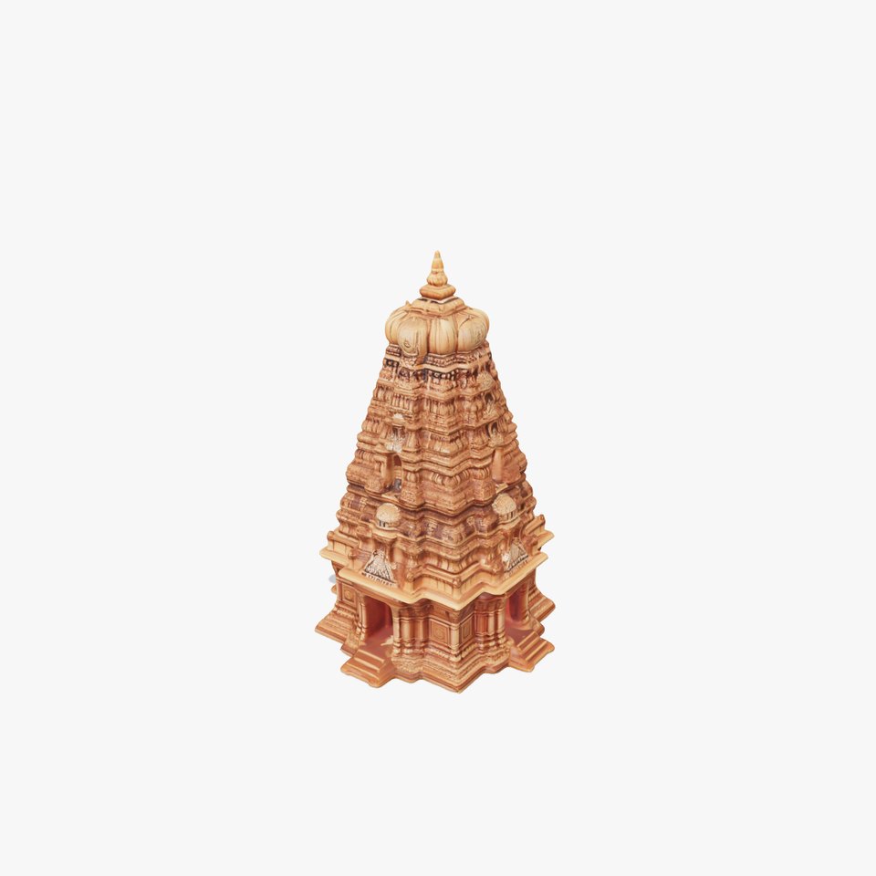 Ornate Temple Structure model pack